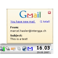 “Gmail notifier” taupantiems laiką!
