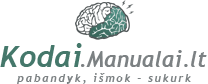 kodai.manualai.lt - pabandyk, išmok - sukurk!